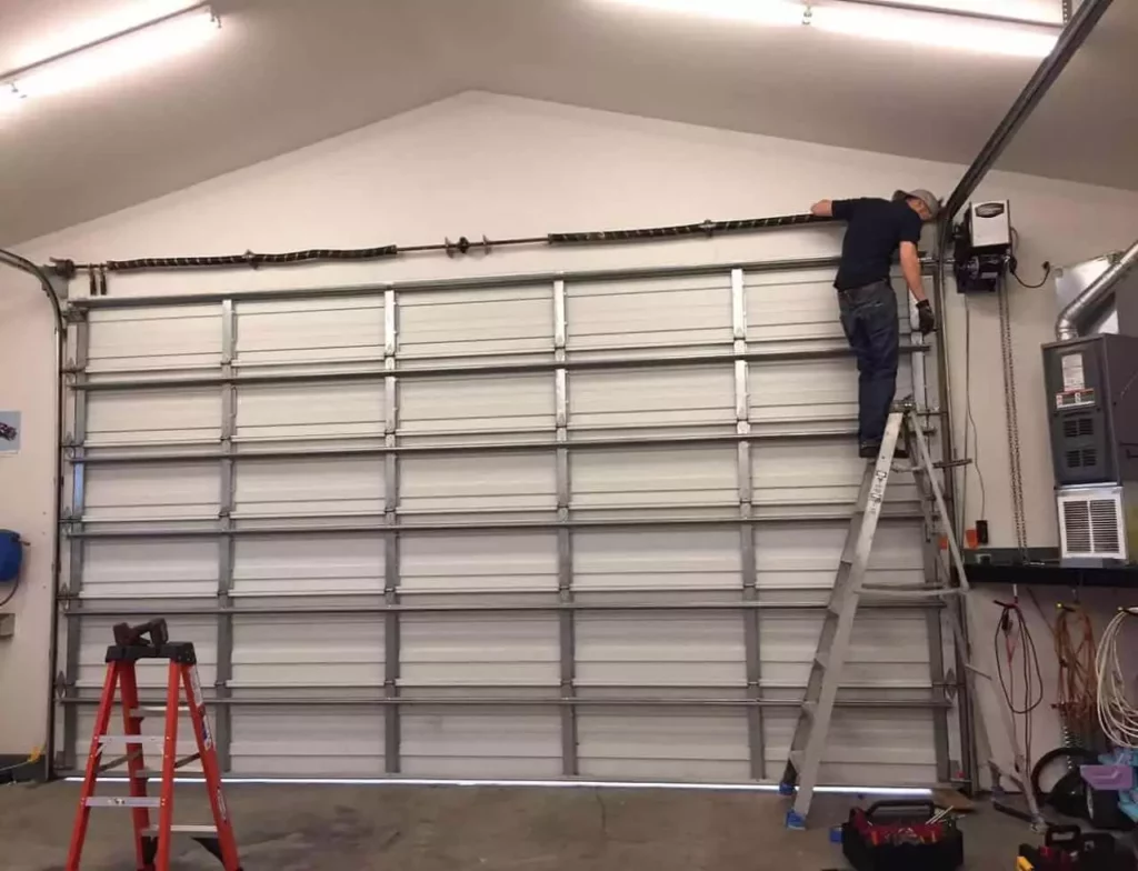 garage door spring repair Norfolk