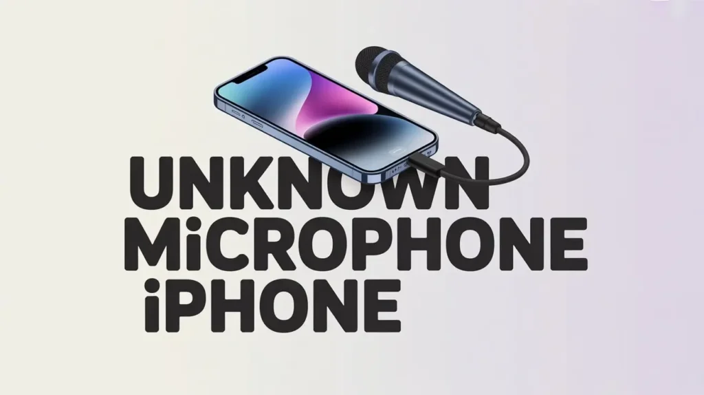 unknown microphone iphone unknown microphone iphone